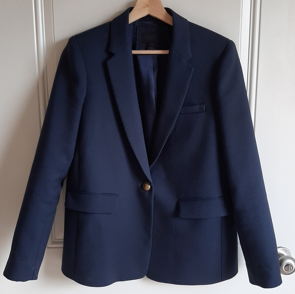 J. Crew Jackets & Blazers - J Crew Collection Wool Blend Rylan Blazer Size 10